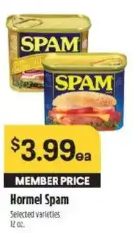 Raley's Hormel Spam offer