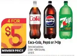 Raley's Coca-Cola, Pepsi or 7Up offer