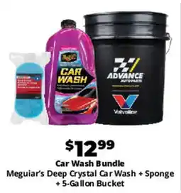 Advance Auto Parts Meguiar's Deep Crystal Car Wash offer