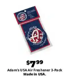 Advance Auto Parts Adam's air freshener offer