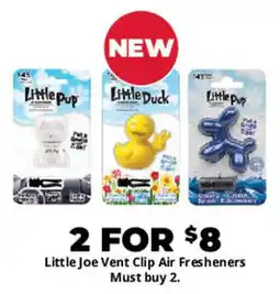 Advance Auto Parts Little Joe Vent Clip Air Fresheners offer