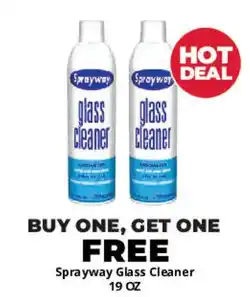 Advance Auto Parts Sprayway glass cleaner offer