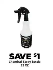 Advance Auto Parts Advance chemical spray bottle offer