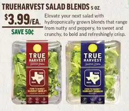Central Market True Harvest salad blends offer