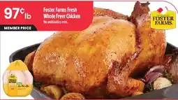 Raley's Foster Farms Fresh Whole Fryer Chicken offer