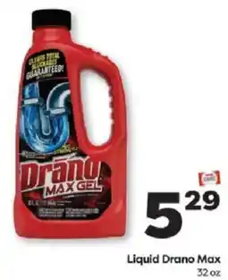 Weis Markets Liquid Drano Max offer