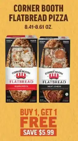 Central Market Corner Booth Flatbread Pizza offer