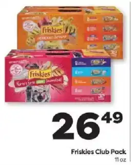 Weis Markets Friskies Club Pack offer