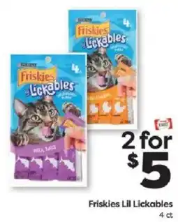 Weis Markets Friskies Lil Lickables offer