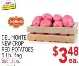 Ingles Markets Del Monte new crop red potatoes offer