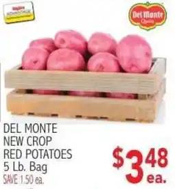 Ingles Markets Del Monte new crop red potatoes offer