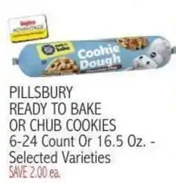 Ingles Markets Pillsbury ready to bake or chub cookies offer