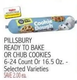 Ingles Markets Pillsbury ready to bake or chub cookies offer