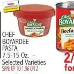 Ingles Markets Chef boyardee pasta offer