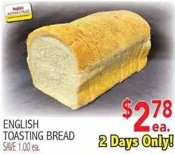 Ingles Markets English Toasting Bread offer