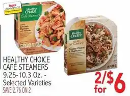 Ingles Markets Healthy Choice Cafe Steamers offer