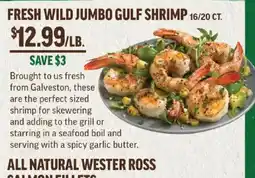 Central Market Fresh Wild Jumbo Gulf Shrimp offer