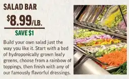 Central Market Salad Bar offer