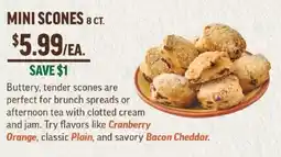 Central Market Mini Scones offer