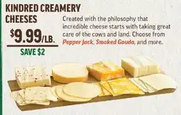 Central Market Kindred Creamery Cheeses offer