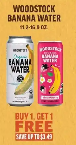 Central Market Woodstock banana water offer