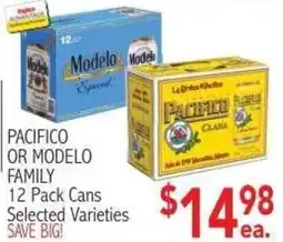 Ingles Markets Pacifico or Modelo Family offer
