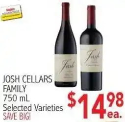 Ingles Markets Josh Cellars Family offer