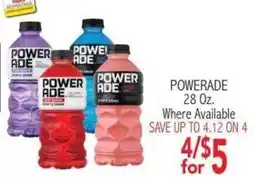 Ingles Markets Powerade offer