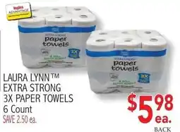 Ingles Markets Laura Lynn extra strong 3x paper towels offer