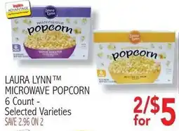 Ingles Markets Laura Lynn microwave popcorn offer