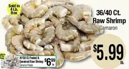 Big Saver Foods 36/40 Ct. Raw Shrimp offer