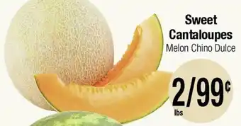 Big Saver Foods Sweet Cantaloupes offer