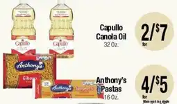 Big Saver Foods Capullo Canola Oil offer