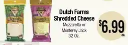 Big Saver Foods Dutch Farms Shredded Cheese offer