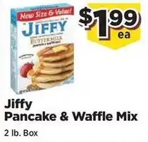 Food Town Jiffy Pancake & Waffle Mix offer