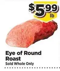 Food Town Eye of Round Roast offer