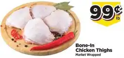 Food Town Bone-In Chicken Thighs offer