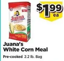 Food Town Juana's White Corn Meal offer