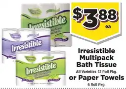Food Town Irresistible Multipack Bath Tissue offer