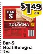 Food Town Bar-S meat bologna offer