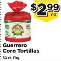 Food Town Guerrero Corn Tortillas offer