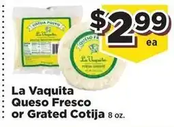 Food Town La Vaquita Queso Fresco or Grated Cotija offer