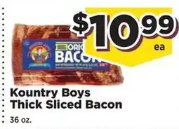 Food Town Kountry Boys Thick Sliced Bacon offer