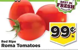 Food Town Red Ripe Roma Tomatoes offer