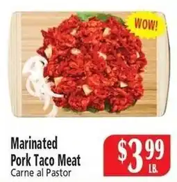 Food City Marinated Pork Taco Meat offer