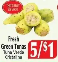Food City Fresh Green Tunas offer
