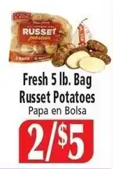 Food City Fresh Russet Potatoes offer