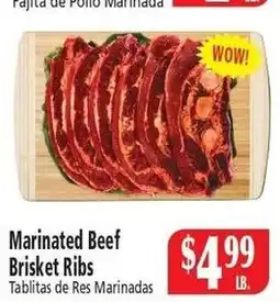 Food City Marinated Beef Brisket Ribs offer