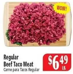 Food City Regular Beef Taco Meat offer