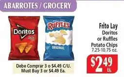 Food City Frito Lay Doritos or Ruffles Potato Chips offer